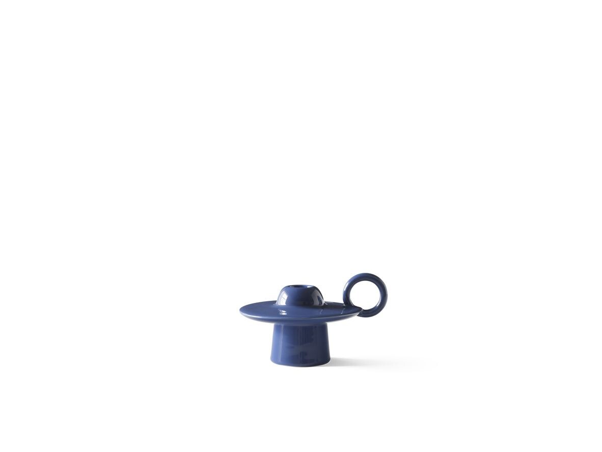 &Tradition - Momento Candleholder JH39 Azure &Tradition