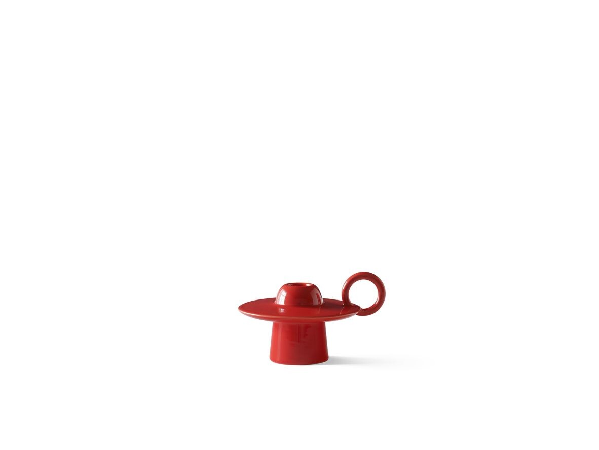 &Tradition – Momento Candleholder JH39 Poppy Red &Tradition