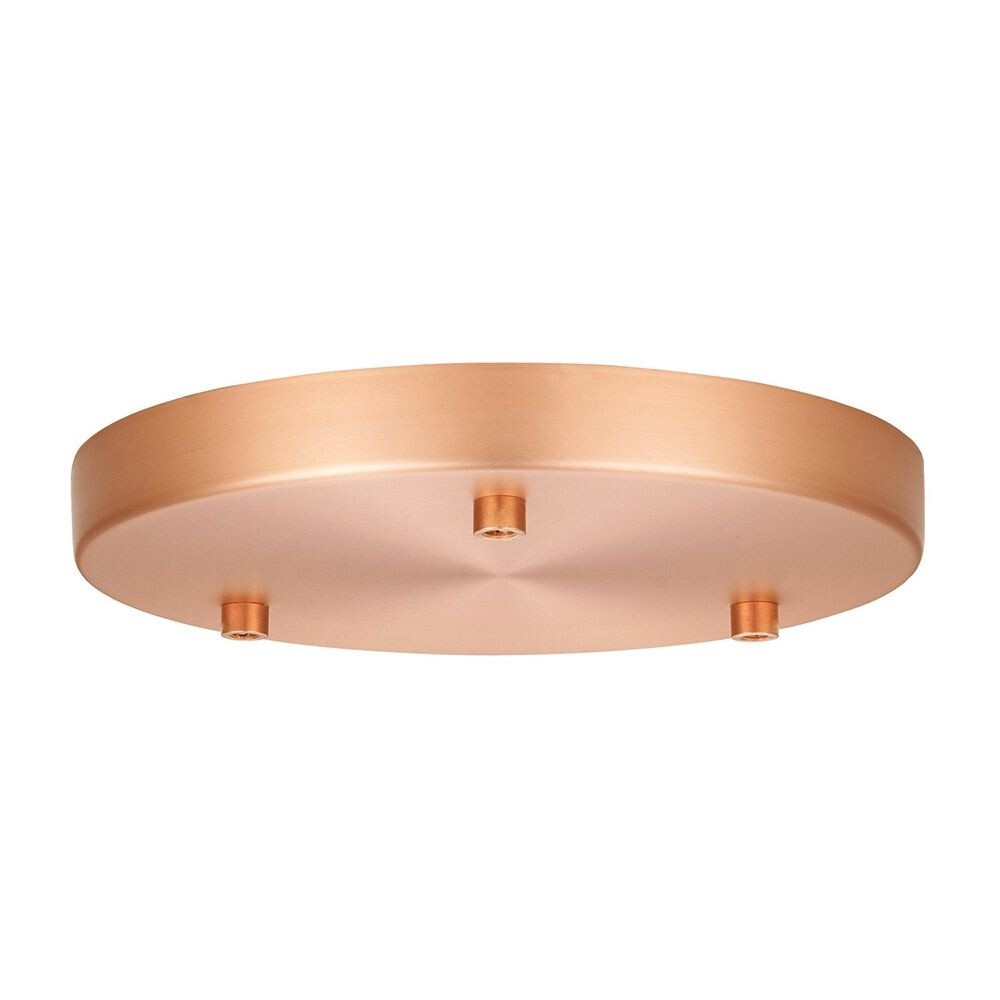 Halo Design – Rosett till 3 Lampor Ø22 Copper