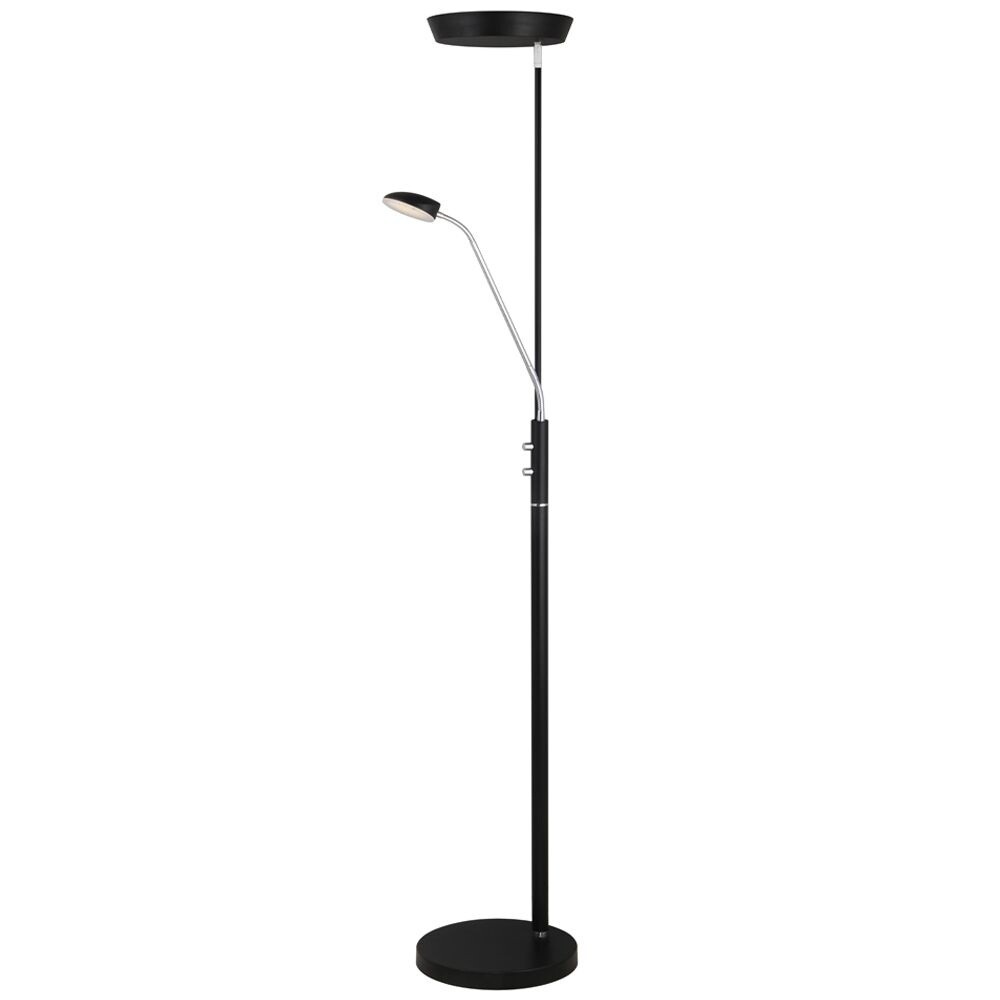 Halo Design – Vegas Uplight Golvlampa w/Dimmer Black Halo Design