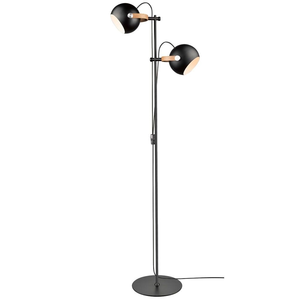 Halo Design – D.C Golvlampa 2L Ø18 Black/Oak