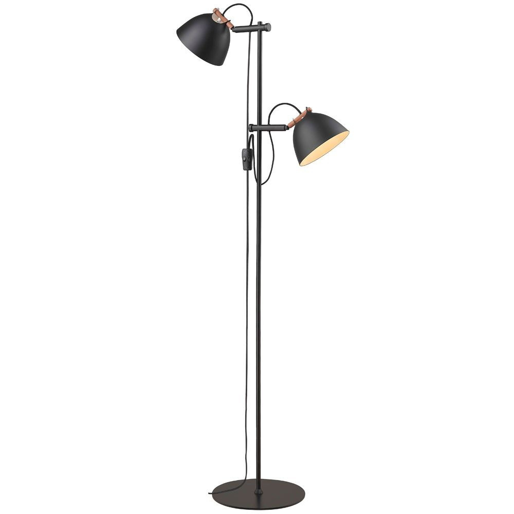 Halo Design – Århus 2 Golvlampa Black/Wood