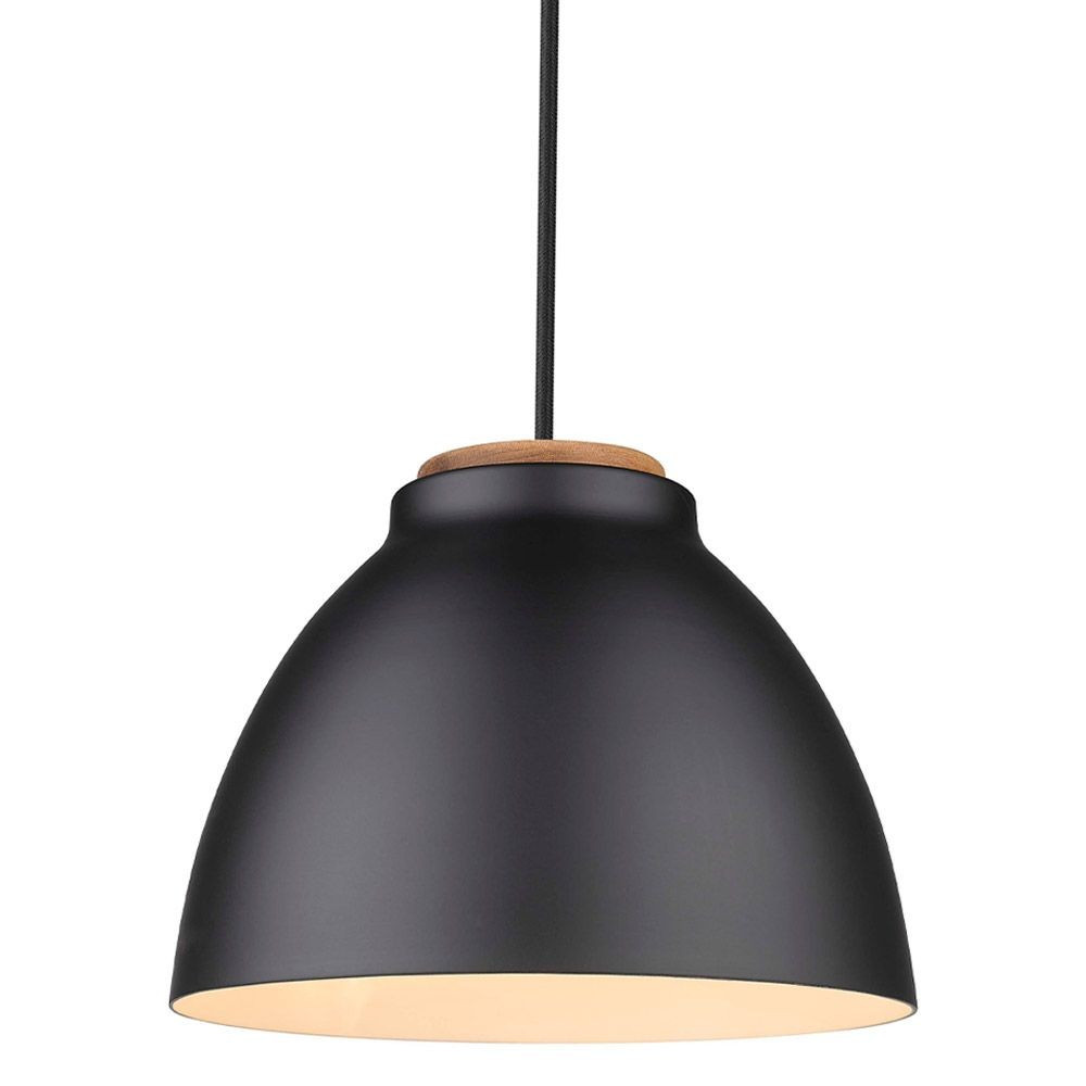 Halo Design – Nivå Taklampa Ø24 Black/Wood Halo Design