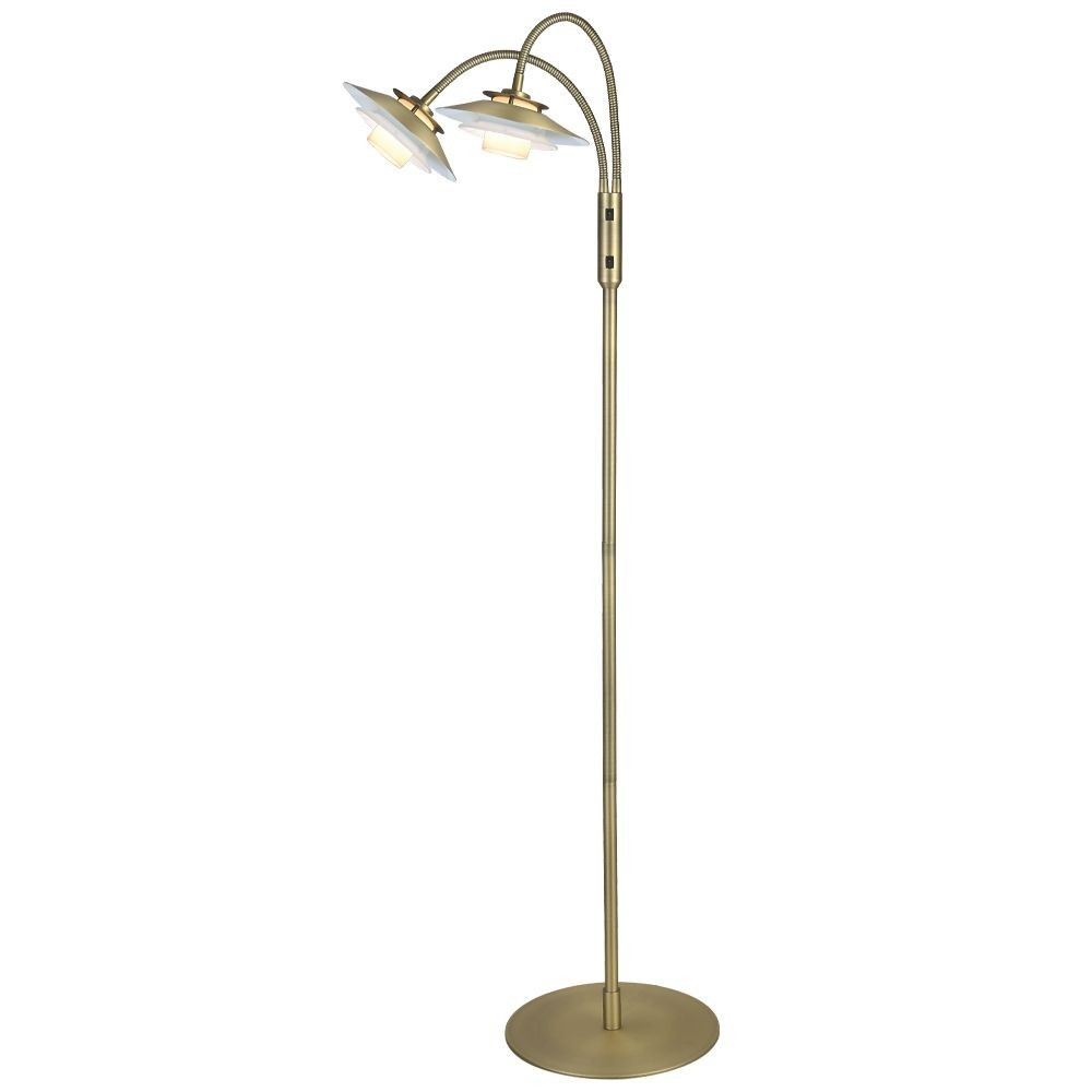 Halo Design – 1123 Gulvlampe 2 Antique Brass