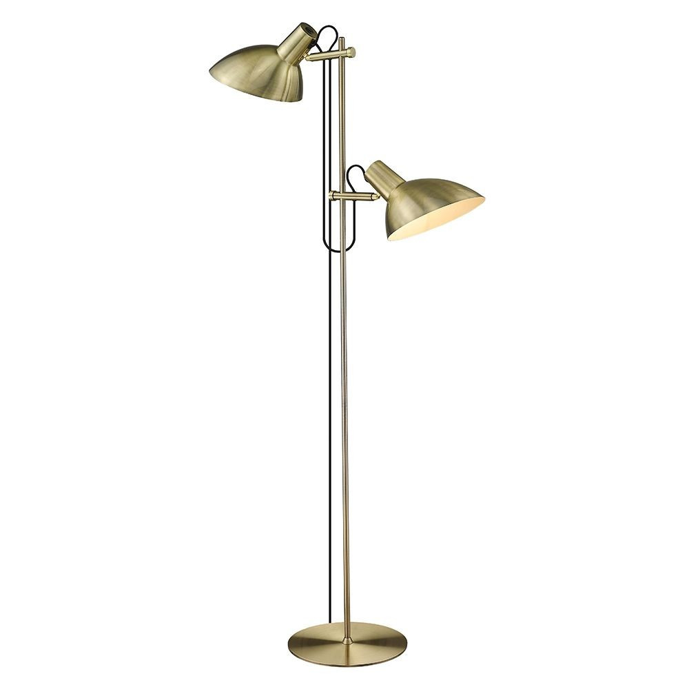 Halo Design – Metropole Golvlampa 2 Antique Brass