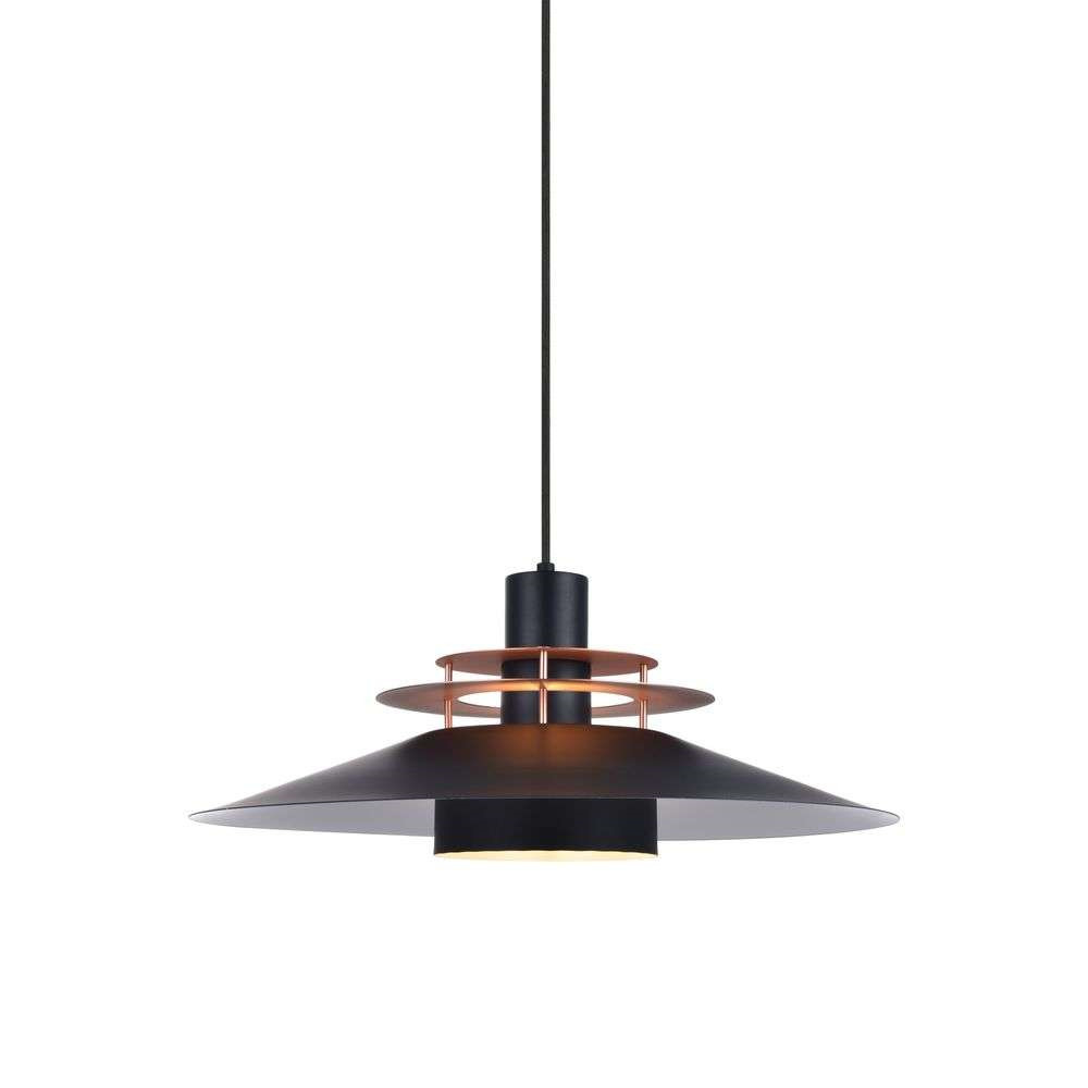 Фото - Люстра / світильник Halo Design - Rivoli Lampa Wisząca Ø50 Black/Copper Metal