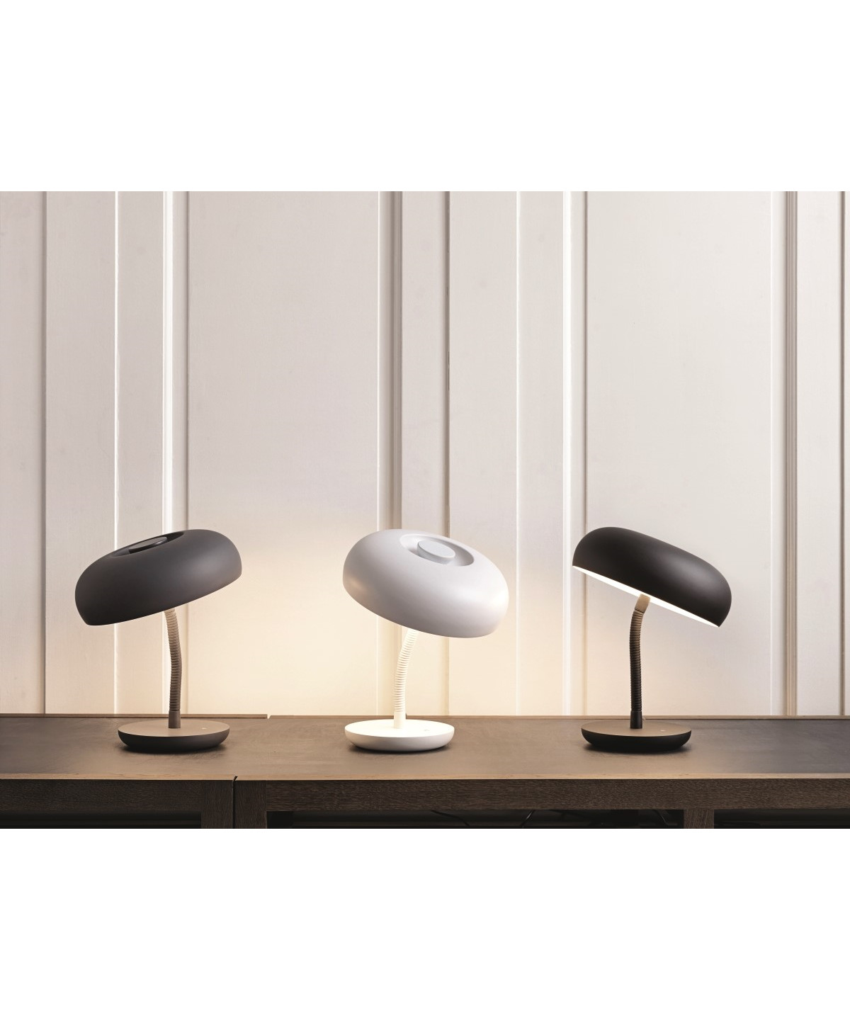 Watt A Lamp Bend Bend Bordlampe Mørk Grå Watt A Lamp