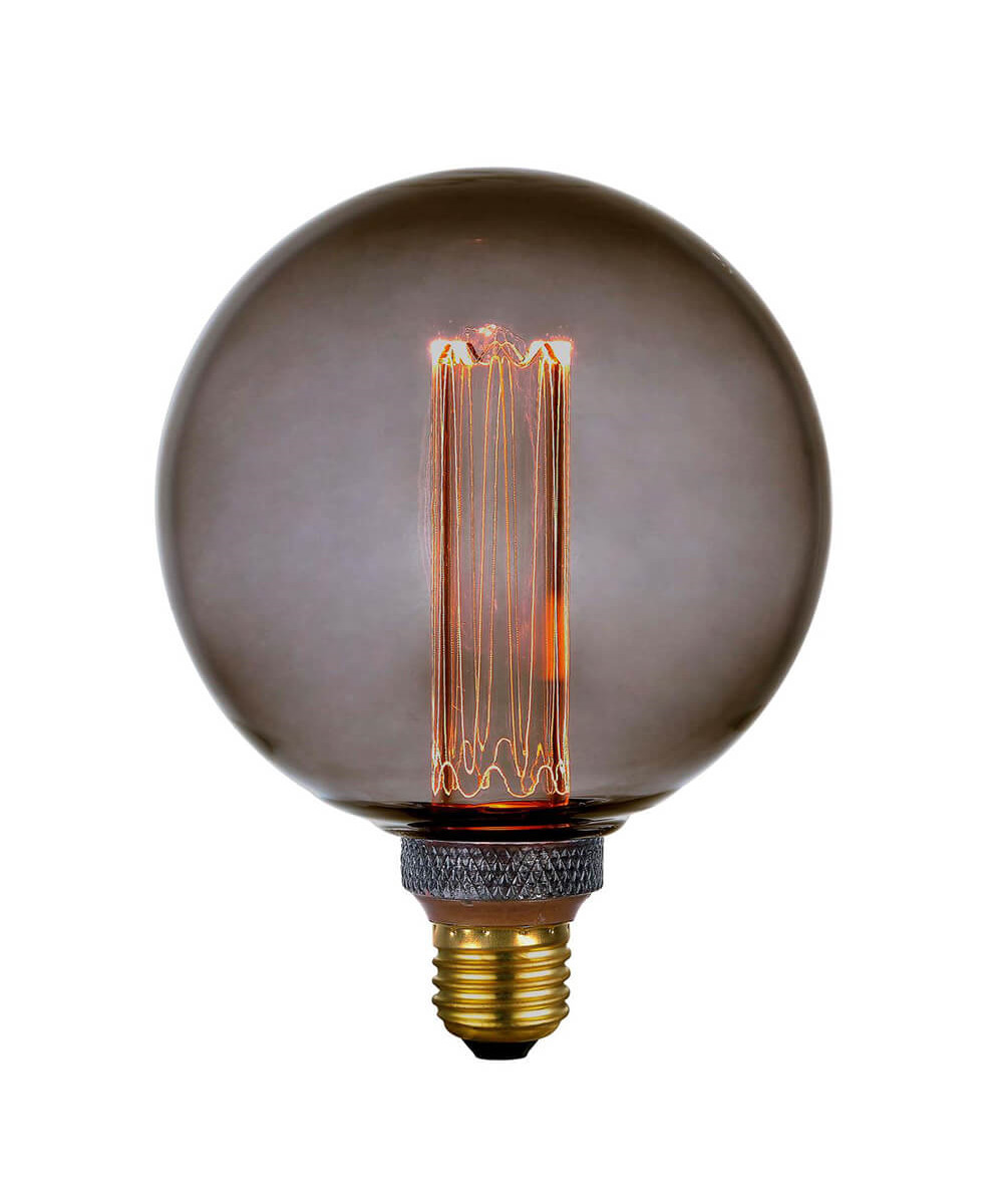 Colors Pære LED 5W (40-200lm) 3-step Smoke Globe E27