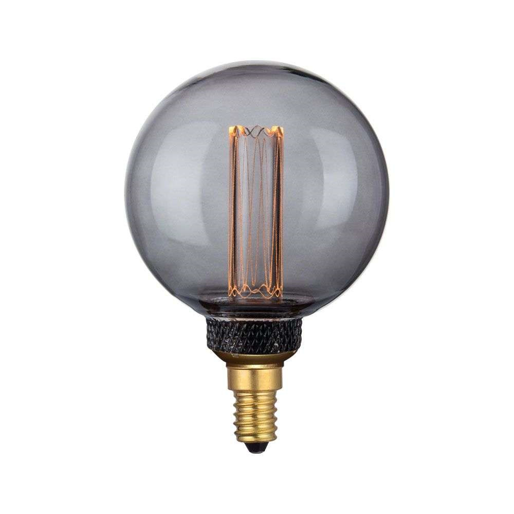 Colors – Pære LED Mini Globe Smoke Dæmpbar E14