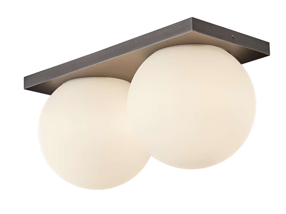 Antidark – Palla C2135 LED Plafond Dim-to-Warm Opal/Titanium Antidark