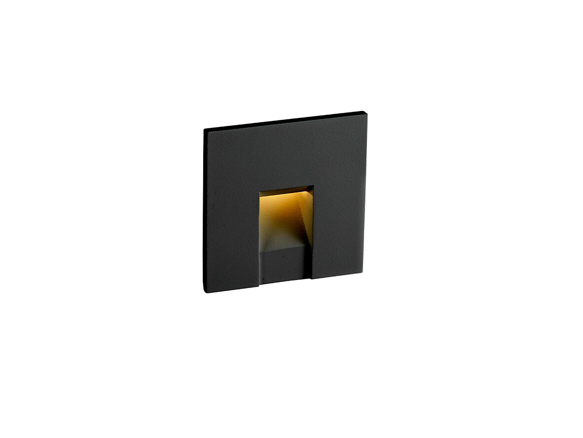 Antidark – Nox Frame Square Alu/Svart