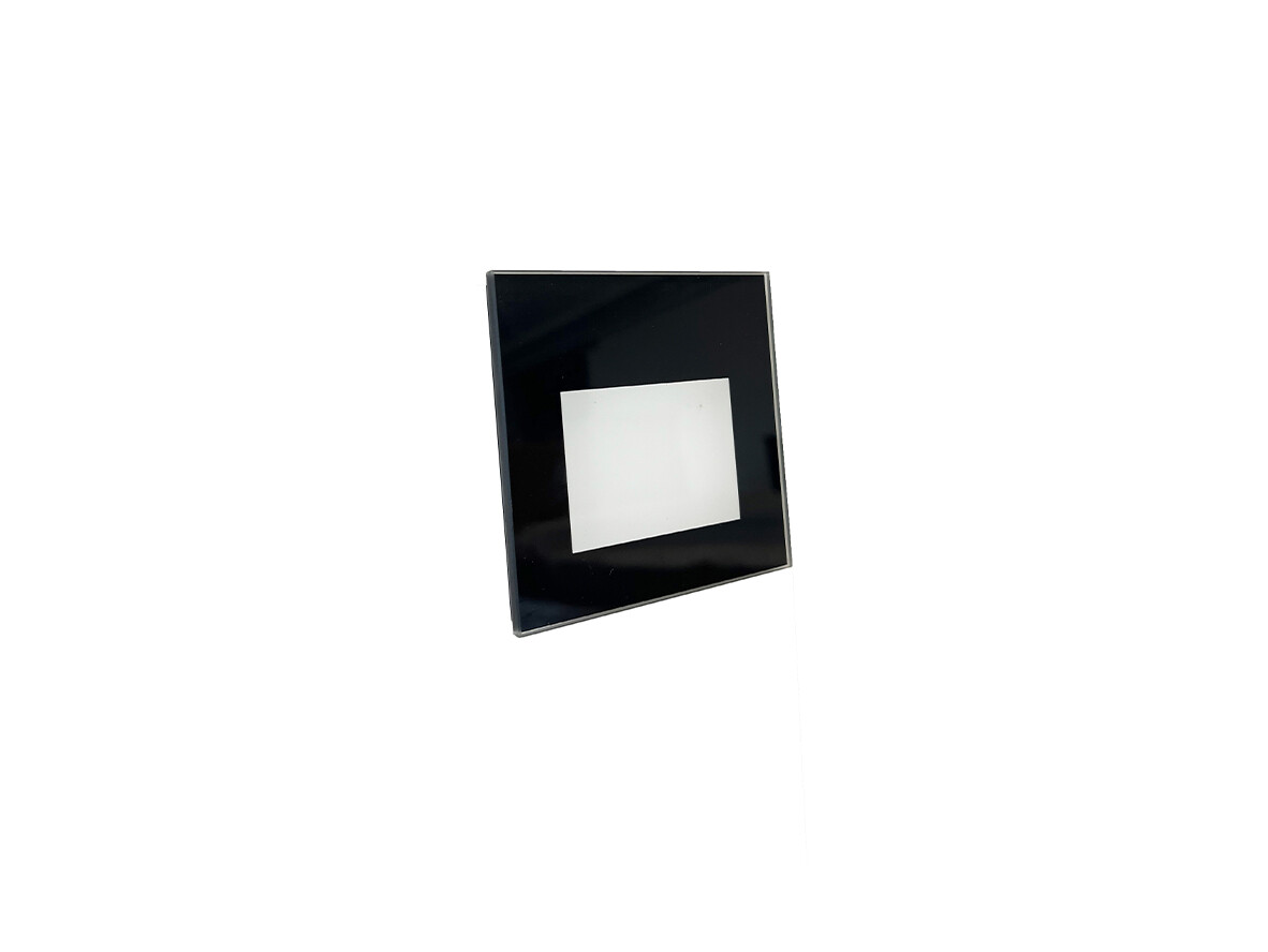 Antidark – Nox Frame Square Glass/Svart