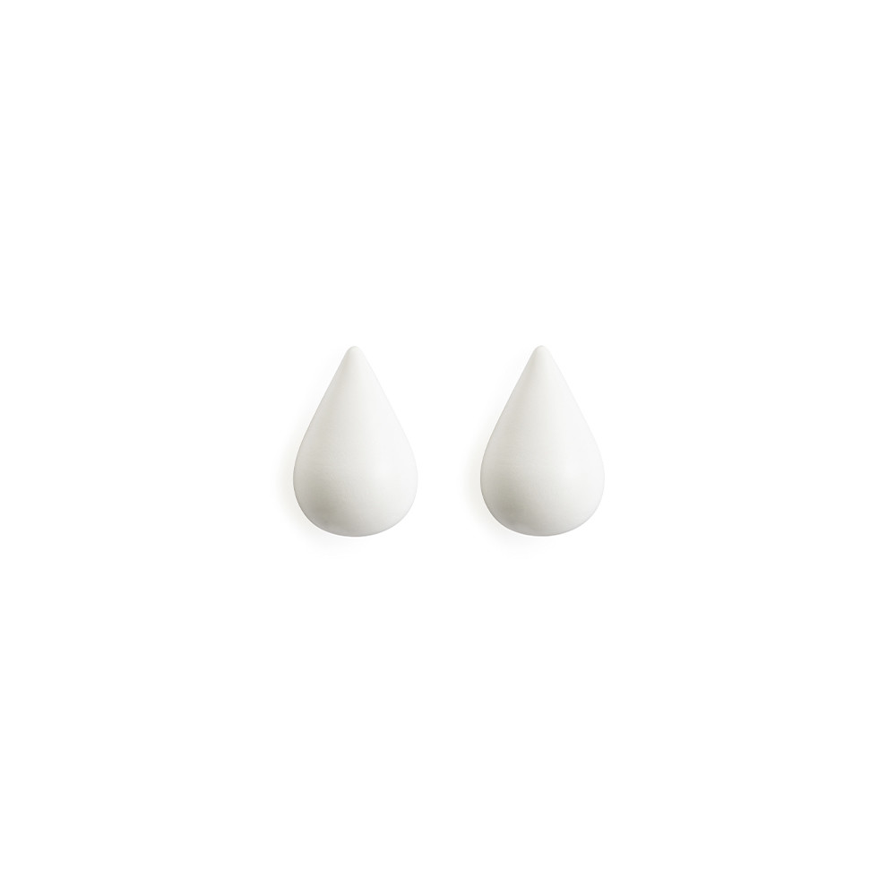 Normann Copenhagen – Dropit Hooks Small 2 pcs. White