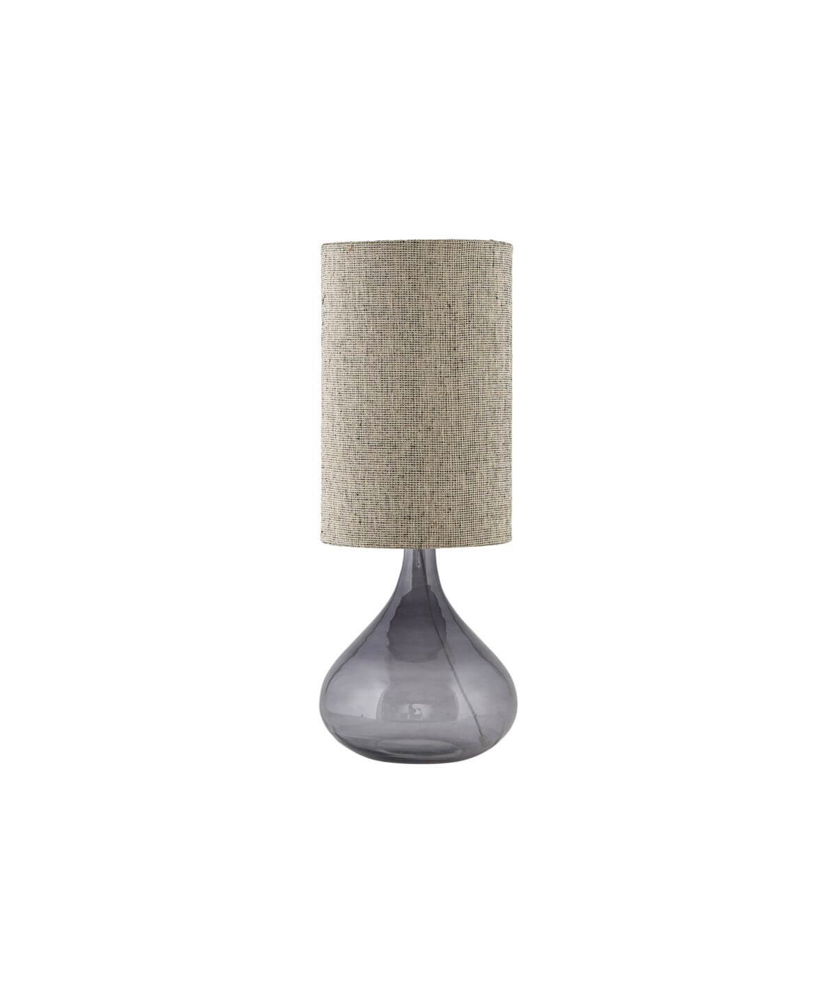 Small Bordlampe, H 34 cm, grå