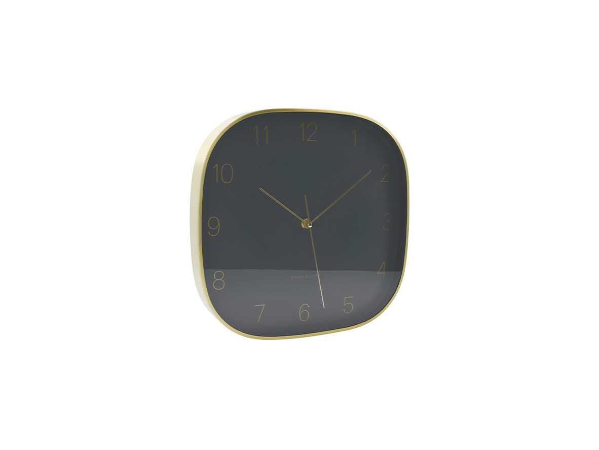 House Doctor – Shape Wall Clock Dark Grey