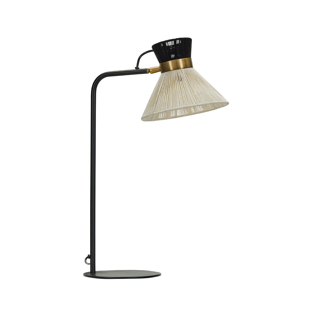 House Doctor – Cord Bordslampa Svart