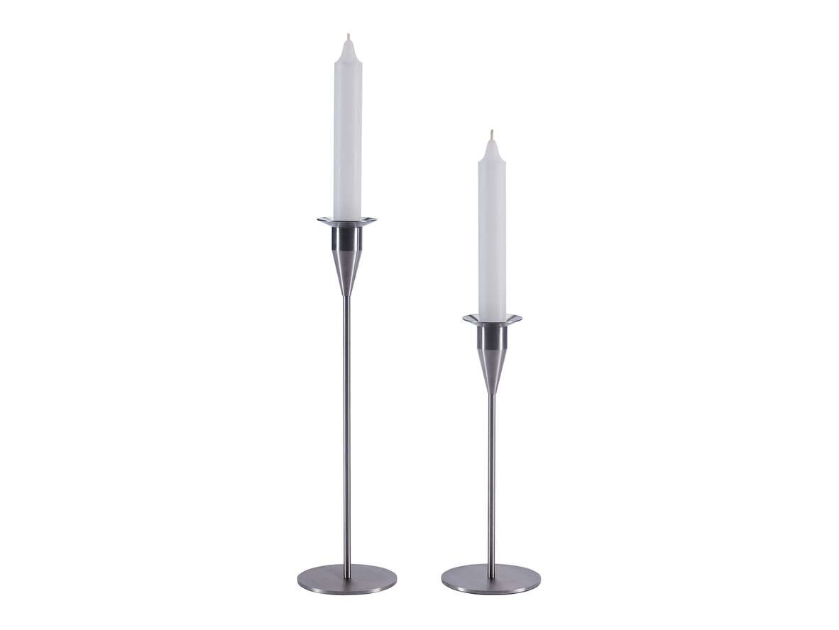 Piet Hein – Venus & Jupiter Candle Holder w/2 Cuffs Set Stainless Steel