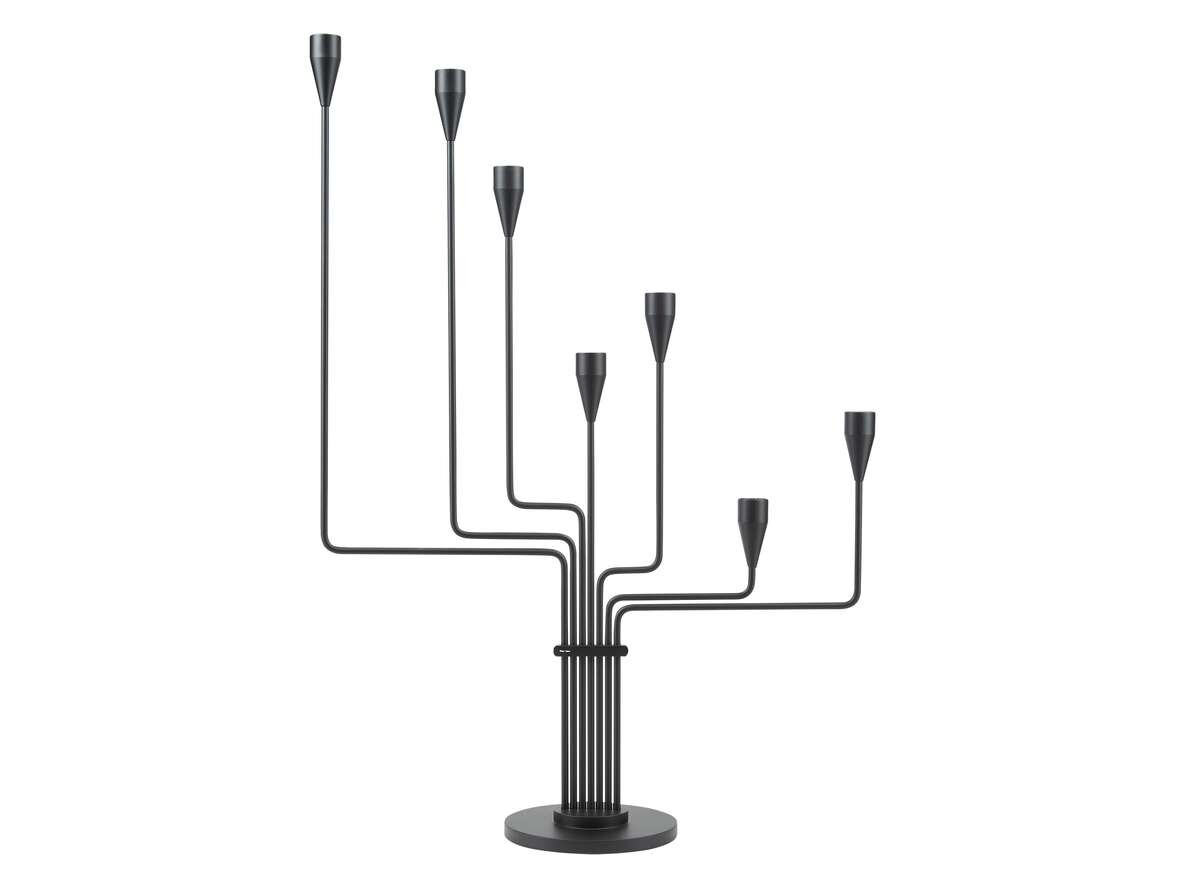 Piet Hein Boligtilbehør - Karlsvognen Candle Holder H63 Black Piet Hein