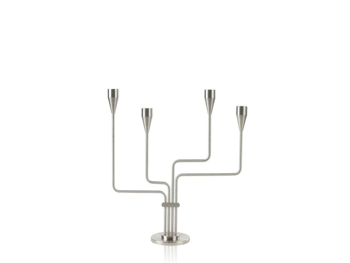 Piet Hein – Sydkorset Candle Holder Stainless Steel Piet Hein