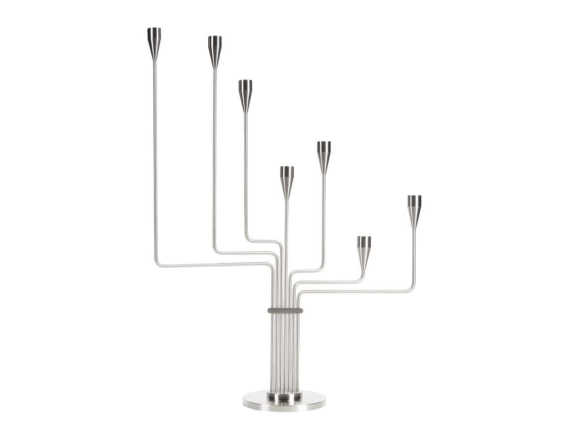 Piet Hein Boligtilbehør – Karlsvognen Candle Holder H63 Stainless Steel Piet Hein