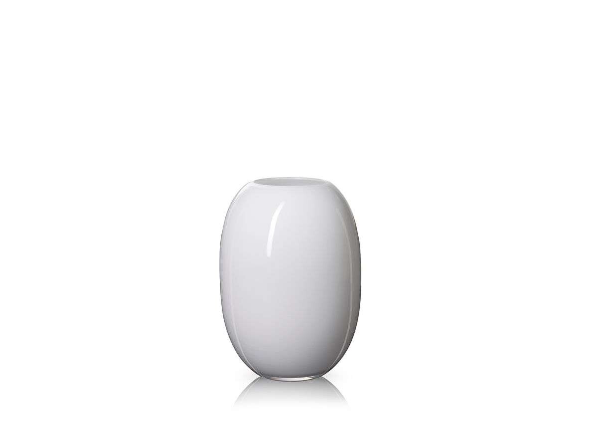 Piet Hein – Super Vase H16 Glass/White