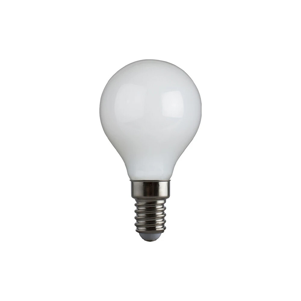 e3light – Päronlampa LED 4,5W (470lm) Opal CRI95+ Dimmbar E14