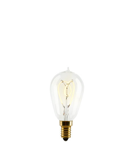 e3light – Päronlampa LED 2,5W (120lm) ST45 Klar CRI90+ E14