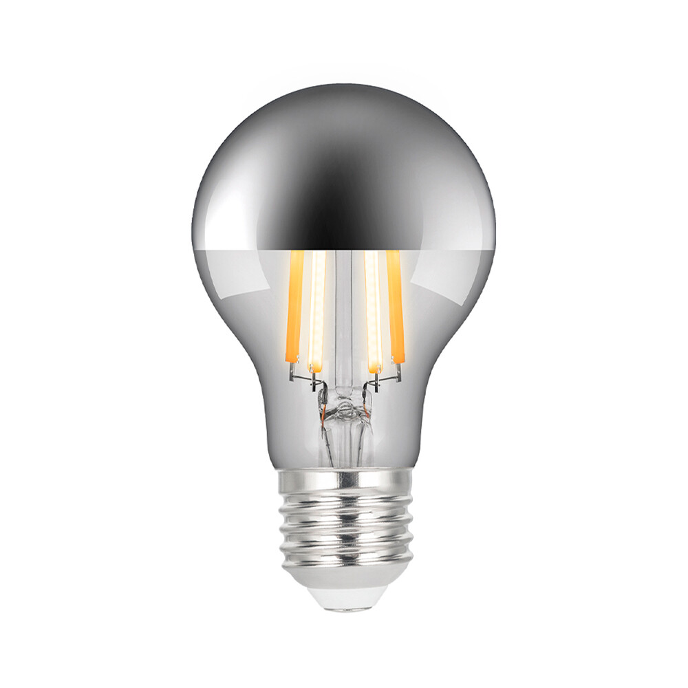 E3lighte3light – Ljuskälla LED 7,3W (806lm) CRI95 2000-2700K Dim. Topp Speglad Krom E27