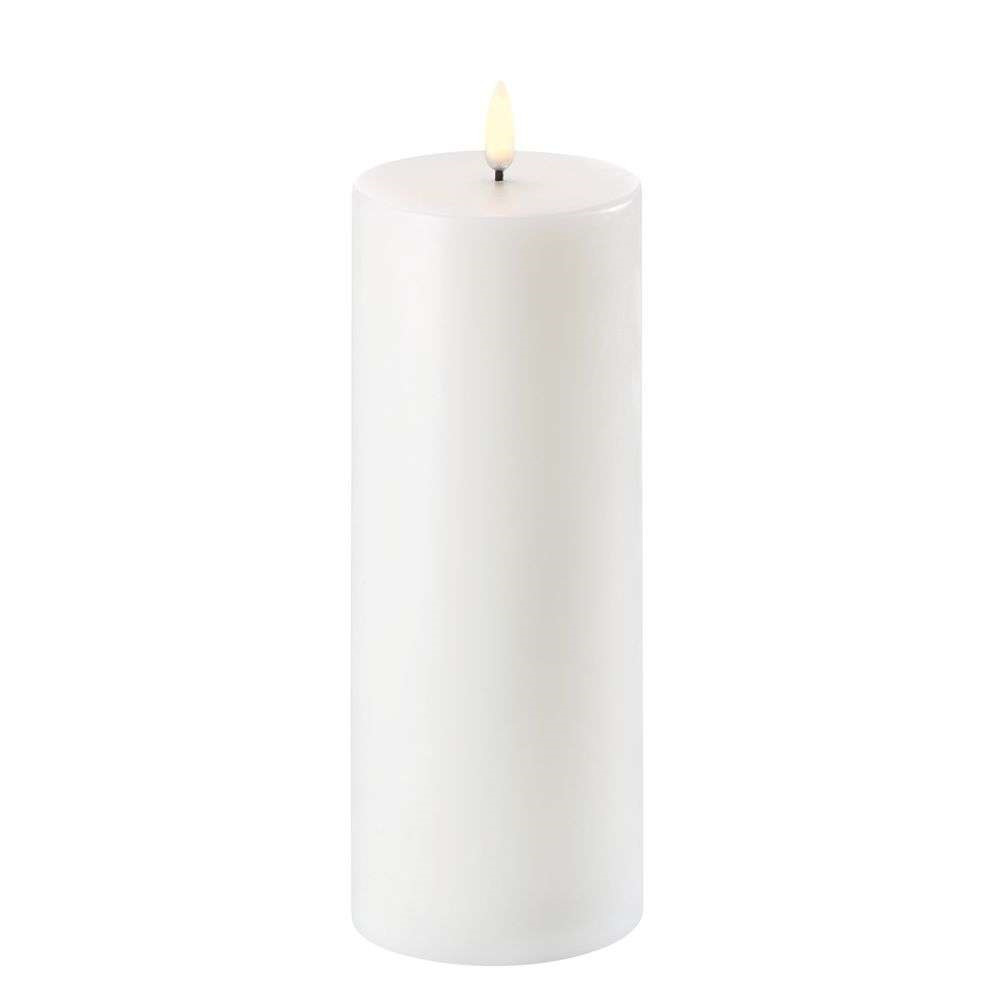 Uyuni – Bloklys LED Nordic White 7,8 x 20 cm