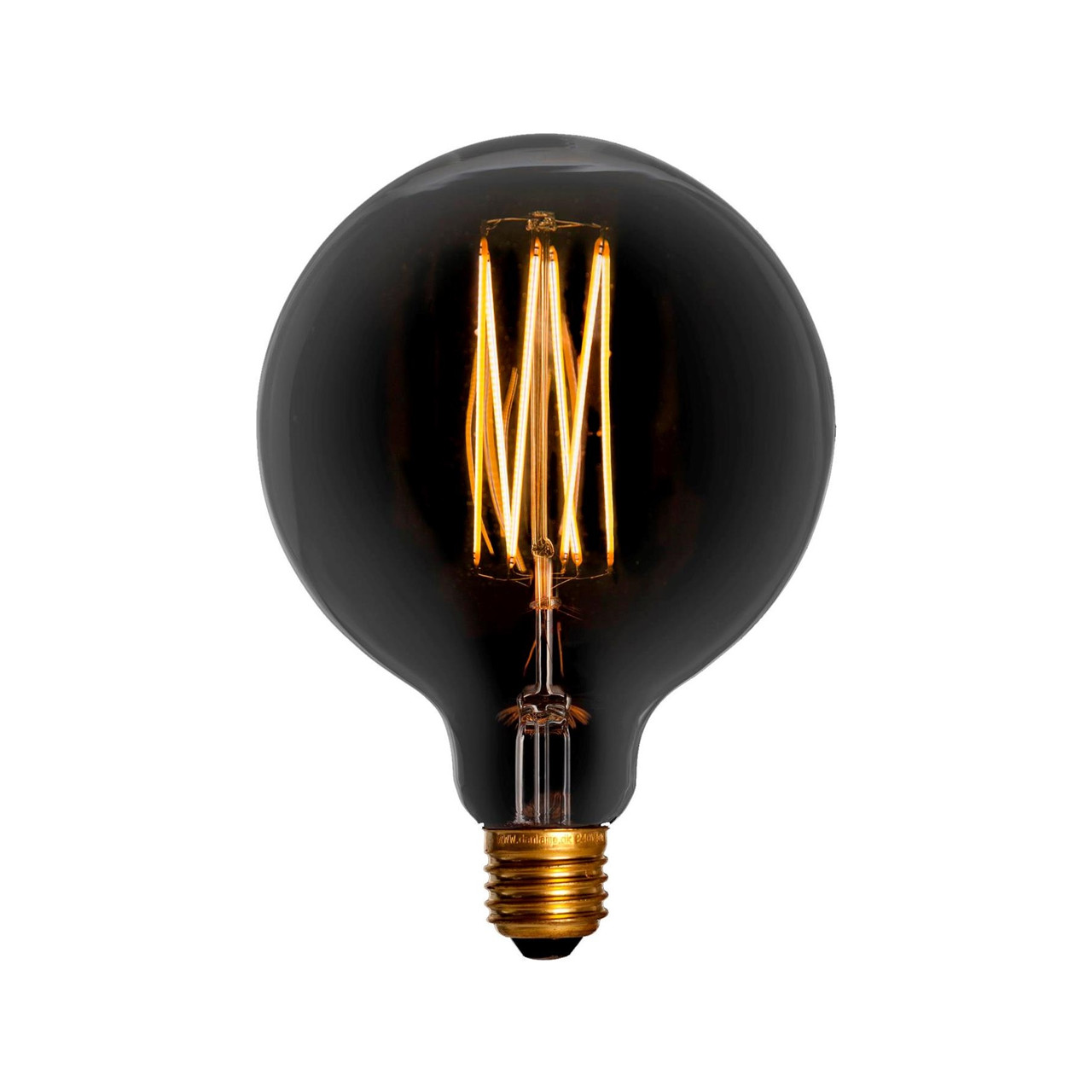 GN – Päronlampa LED 4W (130lm) Ø125 Mega Edison Smoke Dimbar E27