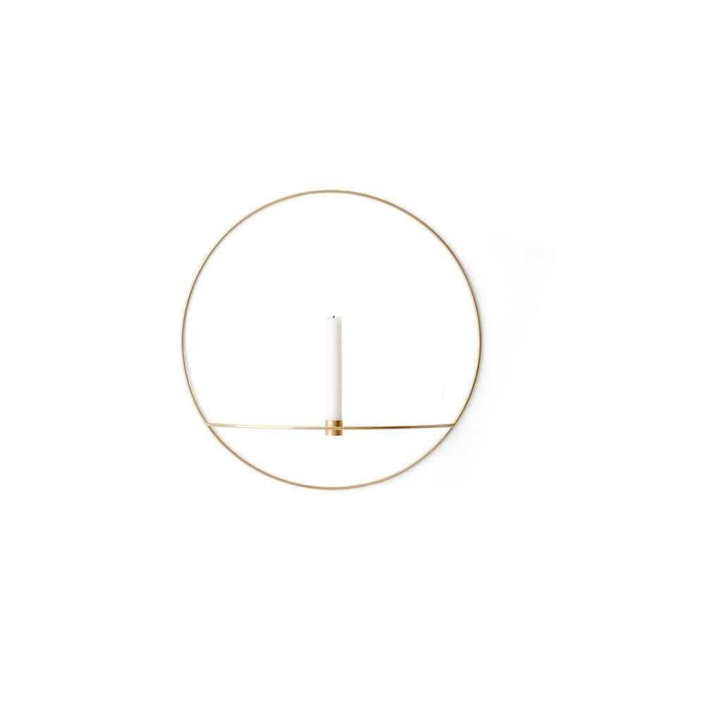 Menu Pov Circle Candleholder L Brass