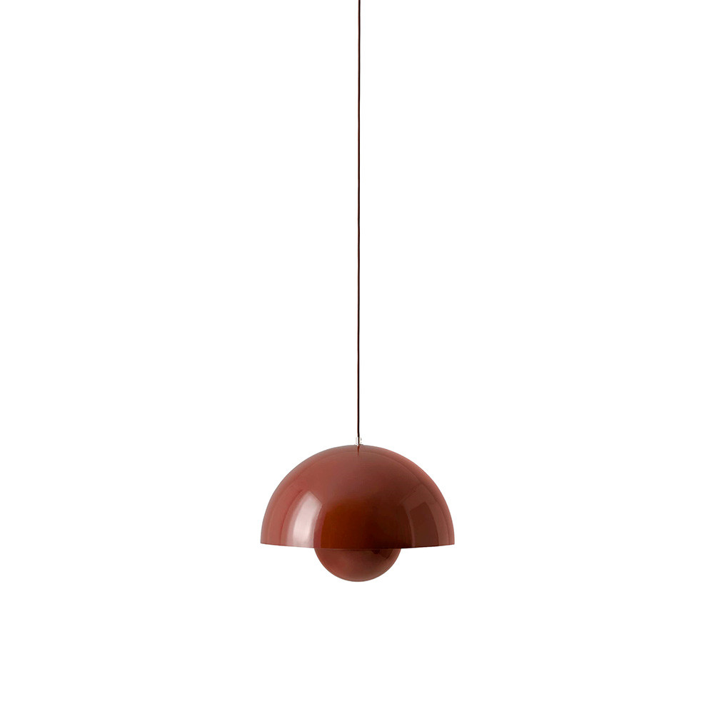 &tradition – Flowerpot VP7 Pendel Red Brown