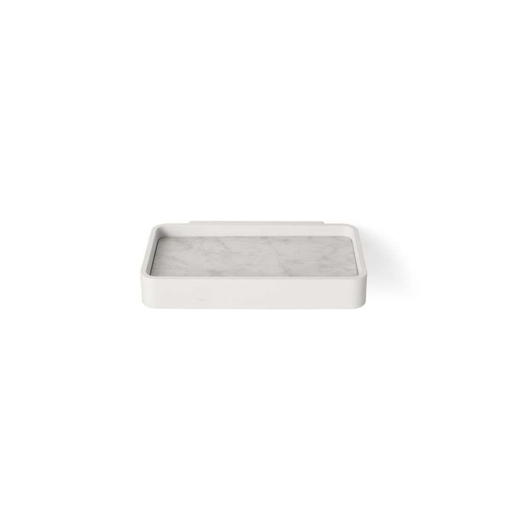 Menu Shower Tray White/White Marble