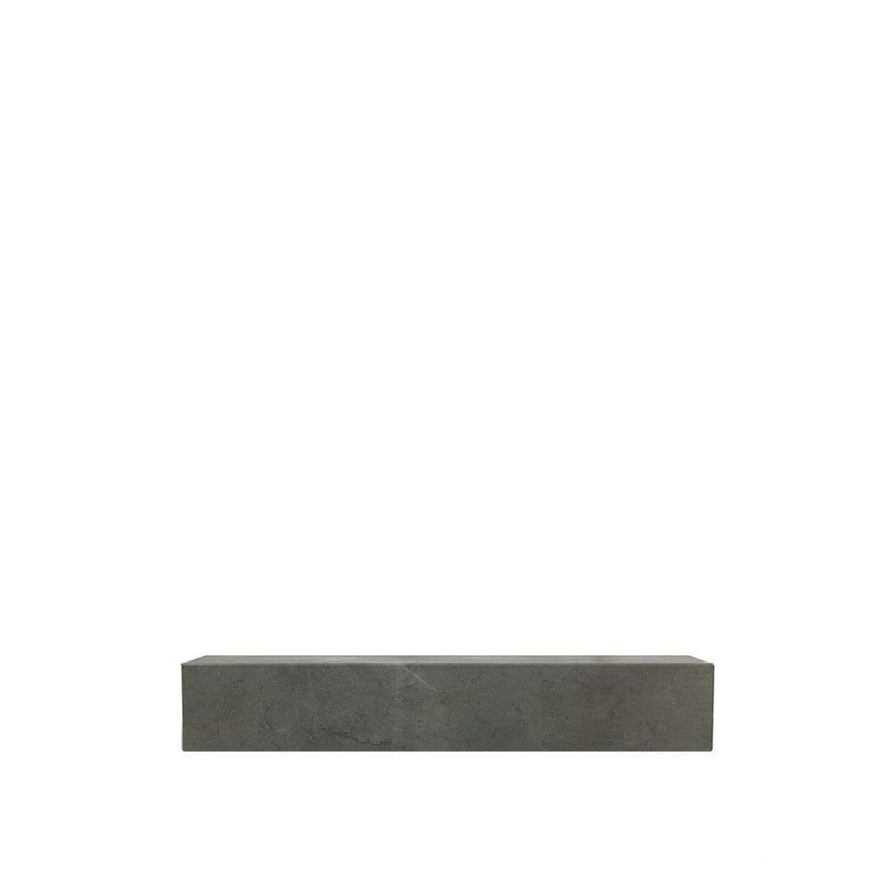 Audo Copenhagen – Plinth Shelf Brown Grey Kendzo Marble