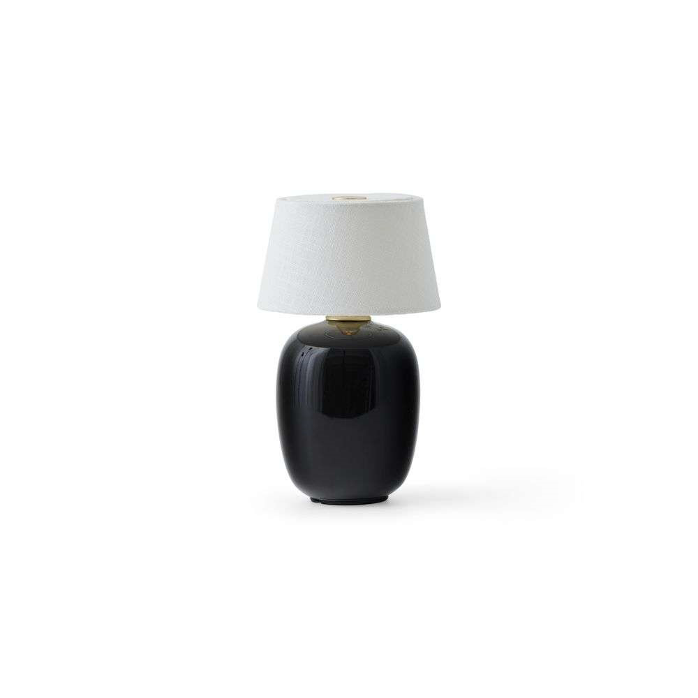 Фото - Люстра / світильник Audo Copenhagen - Torso Portable Lampa Stołowa Black Ceramika