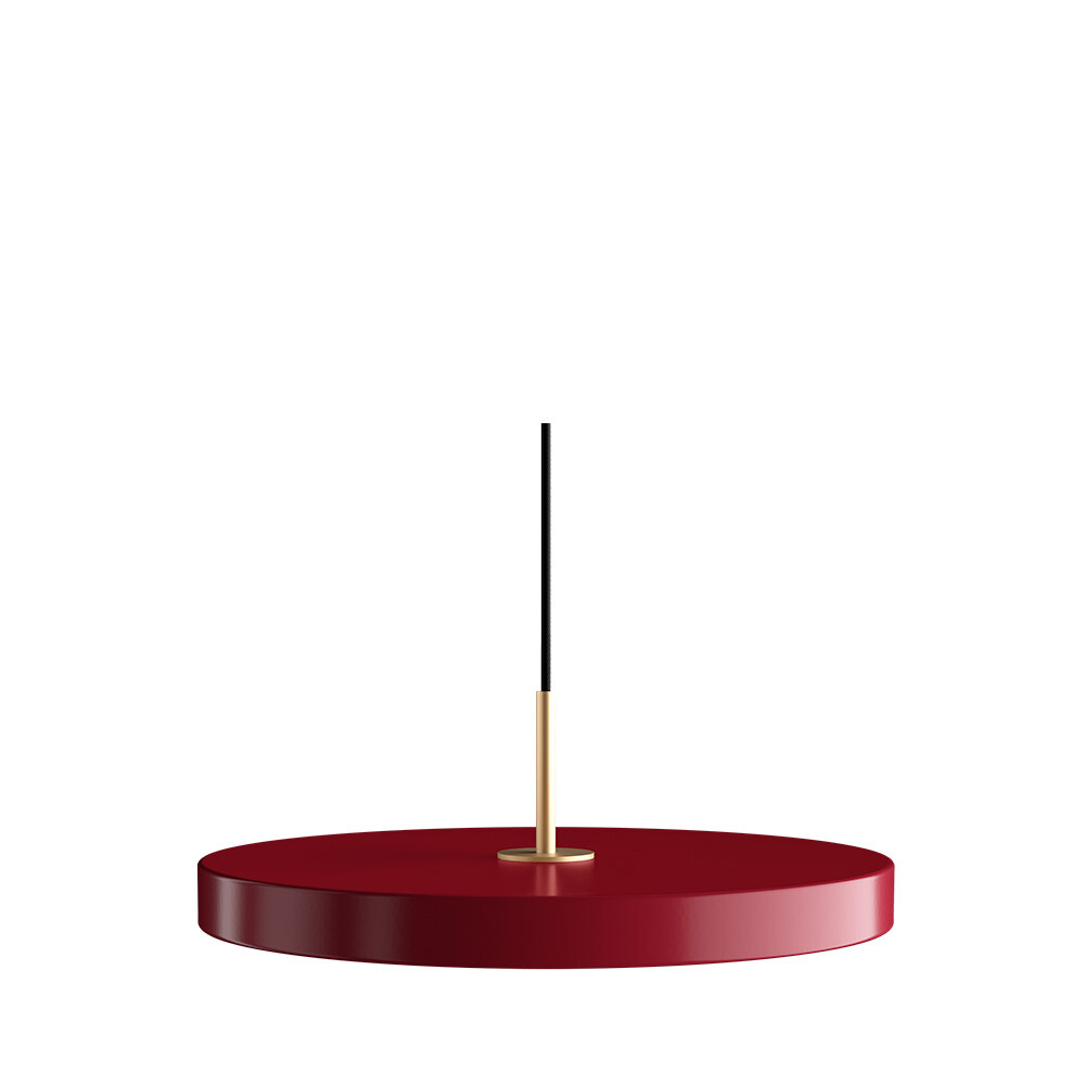 UMAGE – Asteria Plus Taklampa Medium Ruby Röd/Mässing