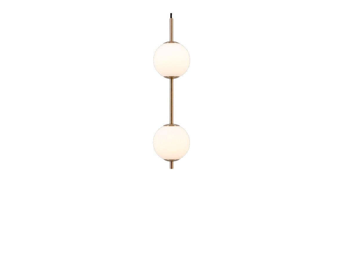 UMAGE – Audrey 2 Taklampa Brass/White Opal Umage