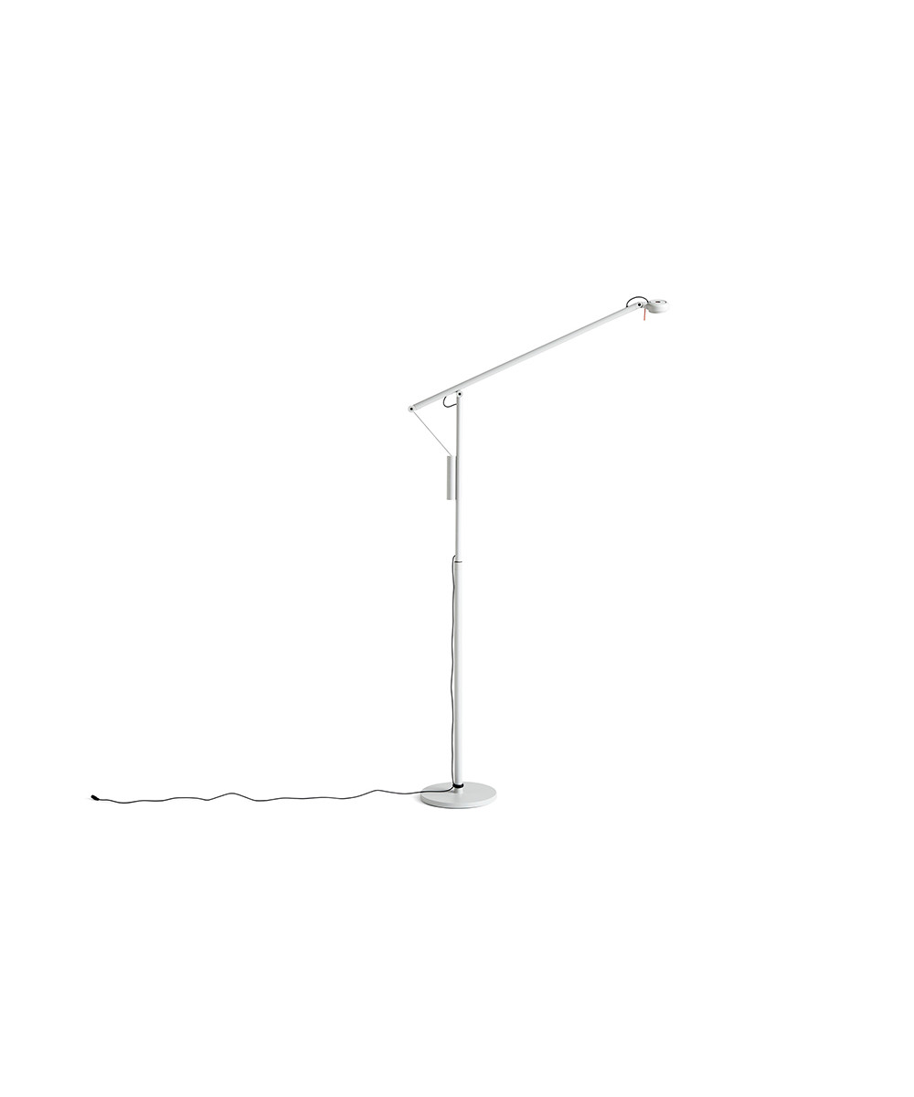 HAY Fifty-Fifty Gulvlampe Ash grey