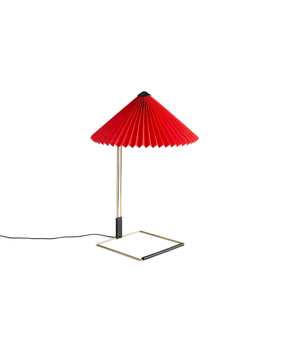 HAY Matin Bordlampe L Bright Red