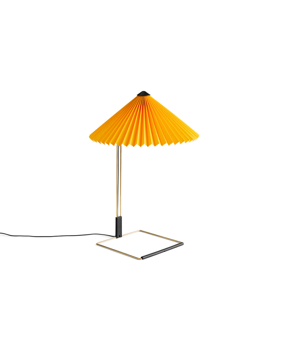 HAY Matin Bordlampe L Yellow