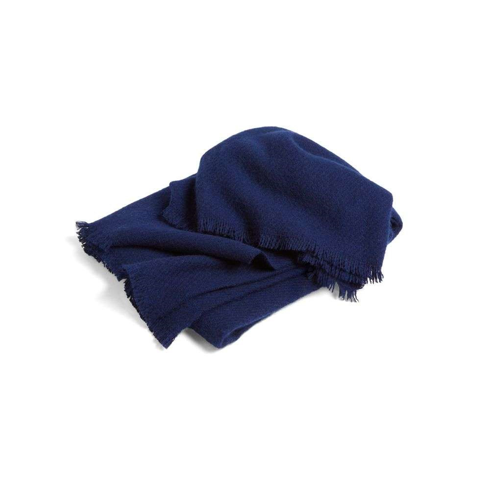 HAY Mono Blanket Midnight Blue