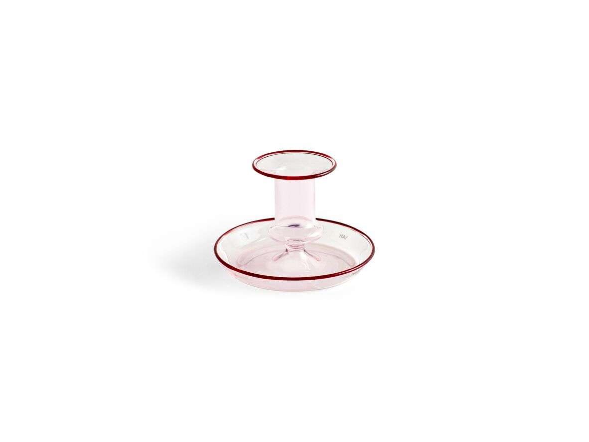 HAY – Flare Candle Holder Pink HAY