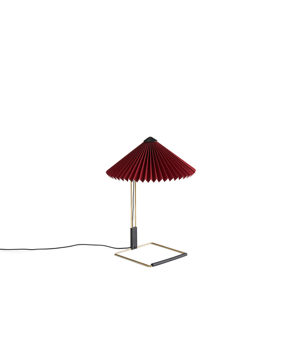 HAY Matin Bordlampe S Oxide Red