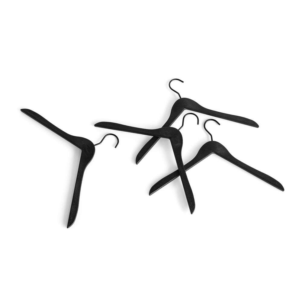 HAY – Coat Hanger Set of 4 Black