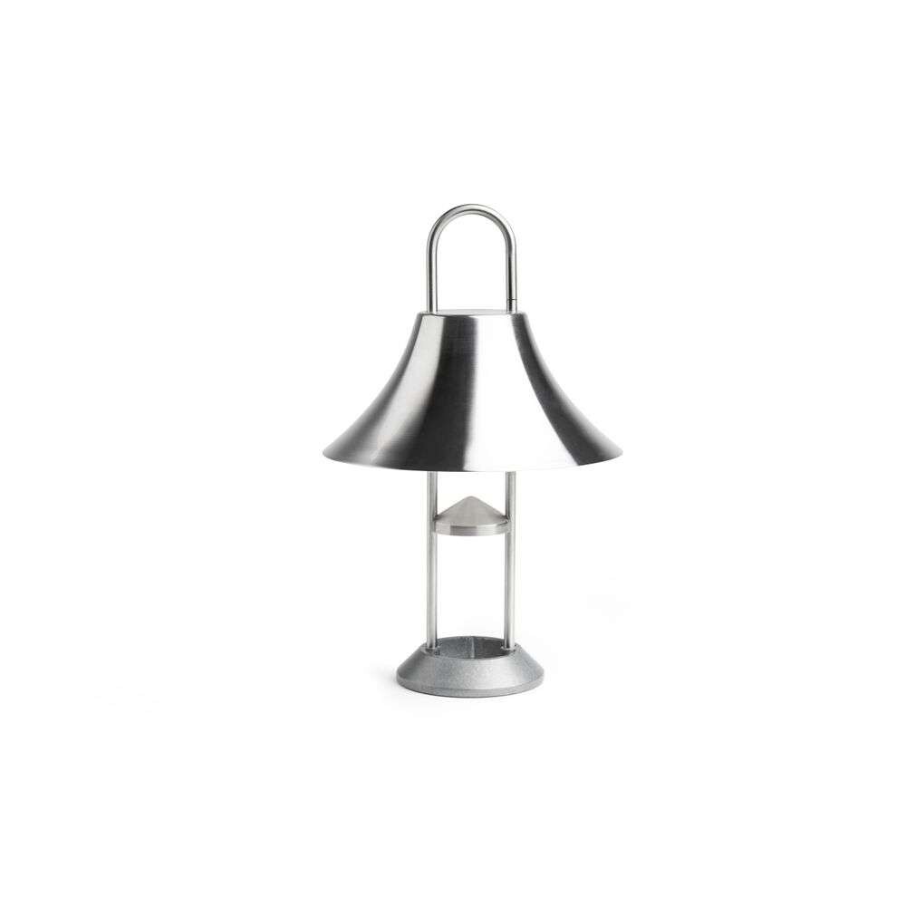 HAY – Mousqueton Portable Bordslampa Brushed Stainless Steel