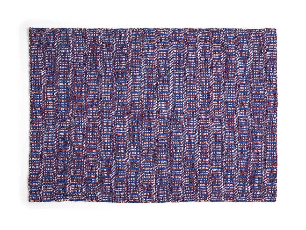 HAY – Radio Rug 50×80 Red/Blue HAY