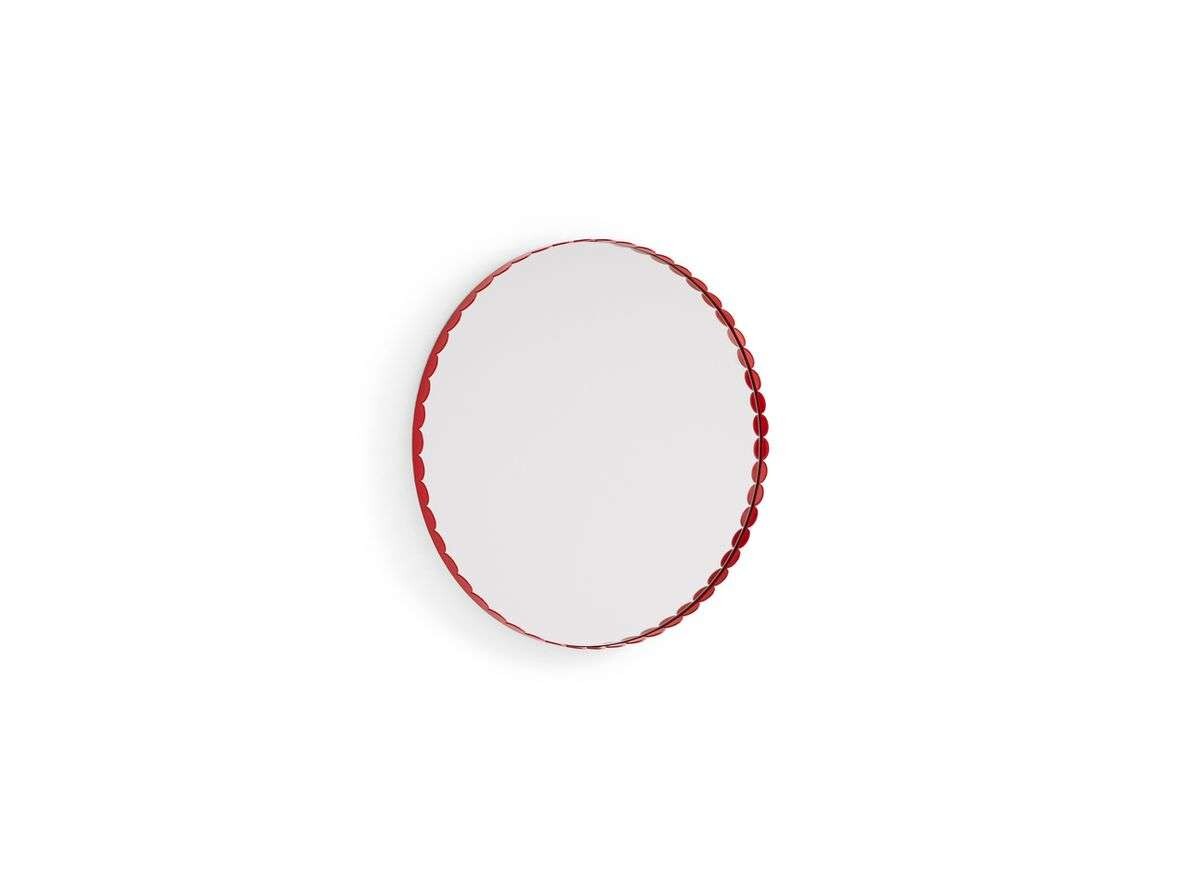 HAY – Arcs Mirror Round Red HAY