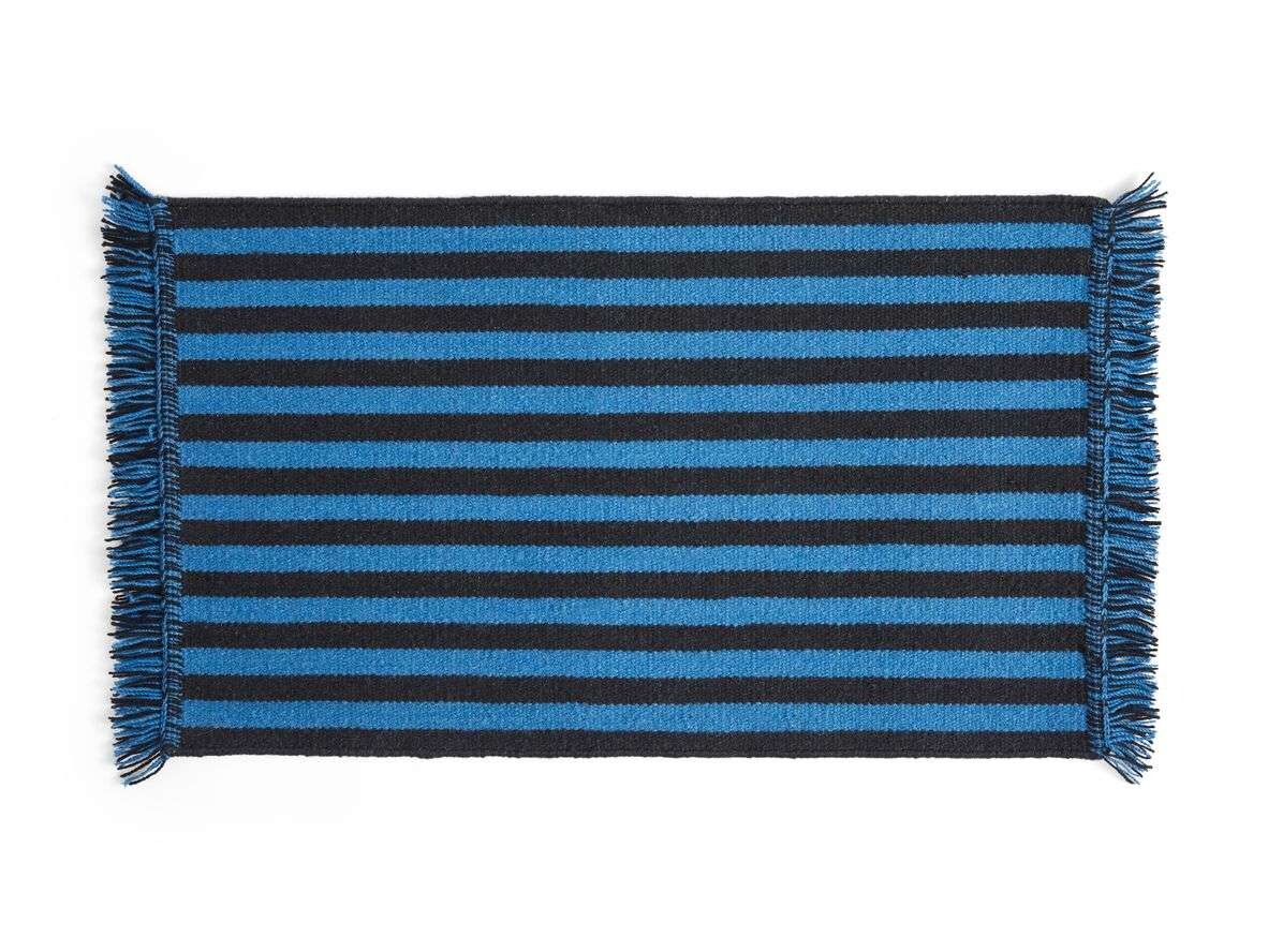 Bilde av Hay - Stripes And Stripes Wool 95x52 Blue Hay