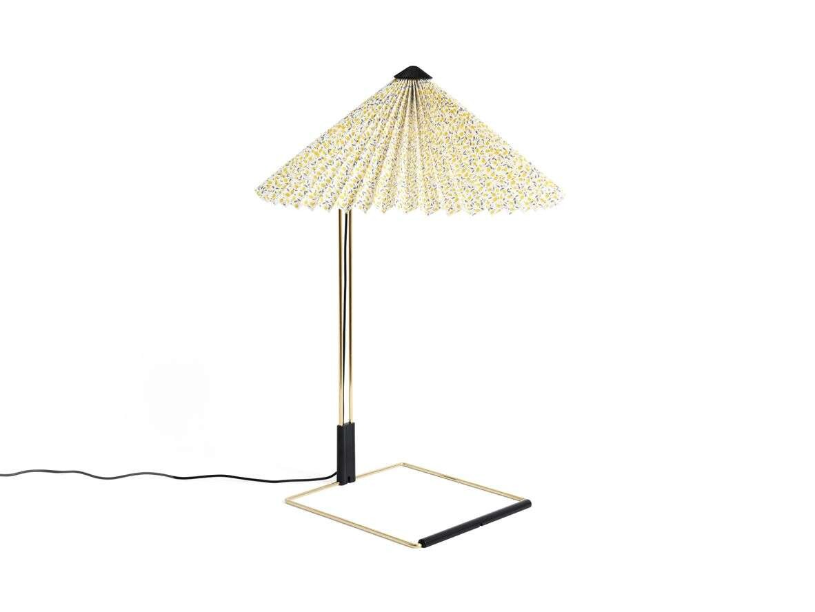 Bilde av Hay - Matin Bordlampe Hay X Liberty L Polished Brass/ed Hay