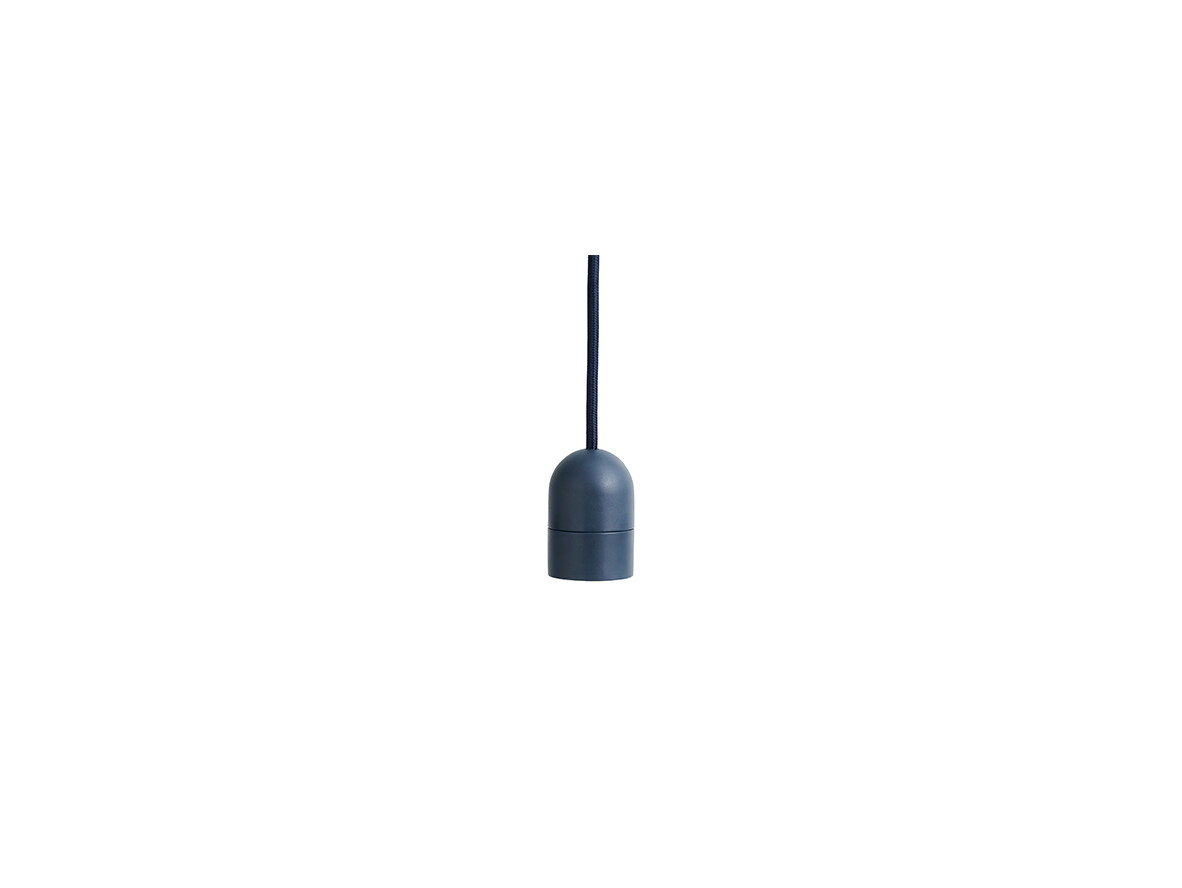 HAY – Common Taklampa Cord Set Anthracite Blue Hay